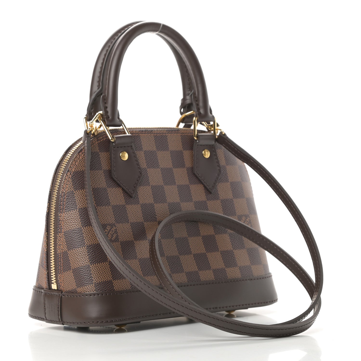 Louis Vuitton Damier Ebene Alma BB 3 of 12
