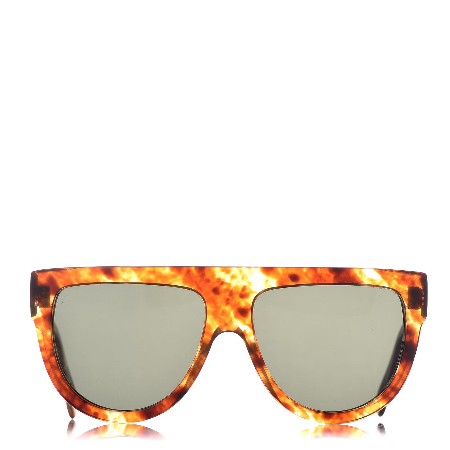 Acetate Aviator Sunglasses CL 40001I Havana