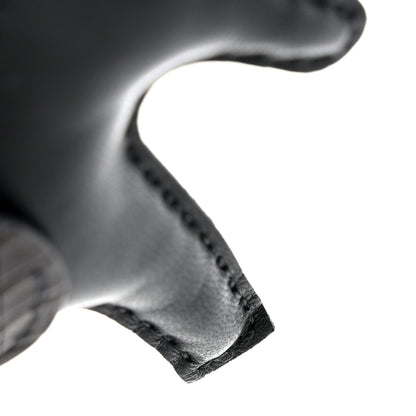 Hermes Milo Lambskin Matte Alligator Touch Grigri Rodeo Pegase Horse Bag Charm PM Black 5 of 7