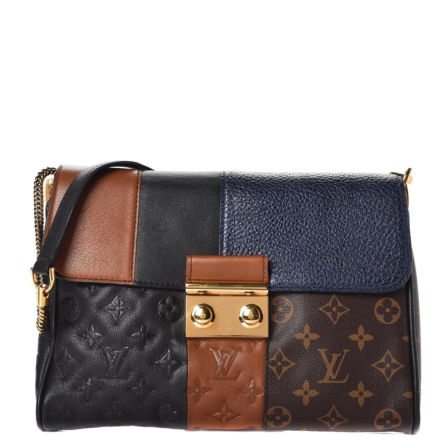Monogram Blocks Pochette Plate Marine