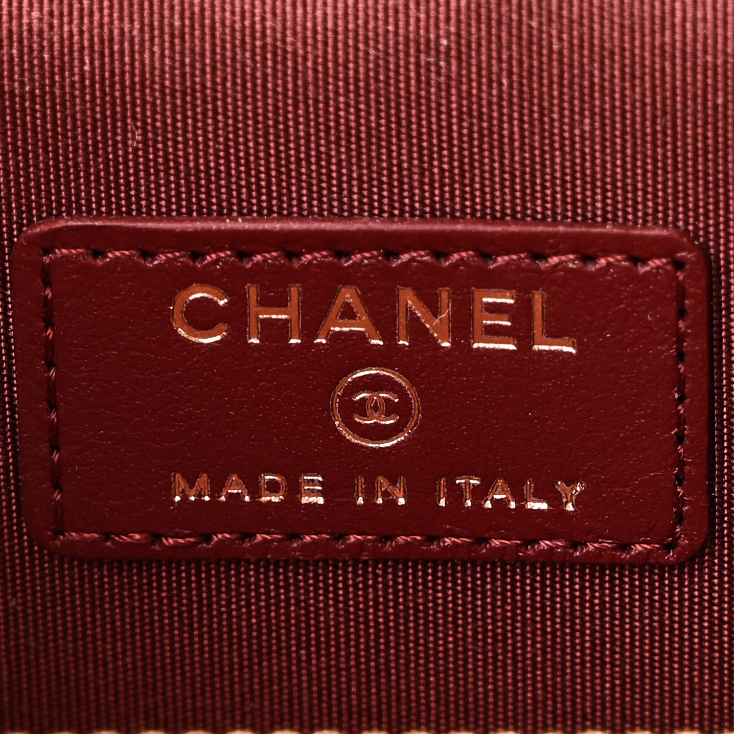 Chanel Calfskin Quilted Mini Perfect Fit Vanity Case With Chain Black 6 of 10