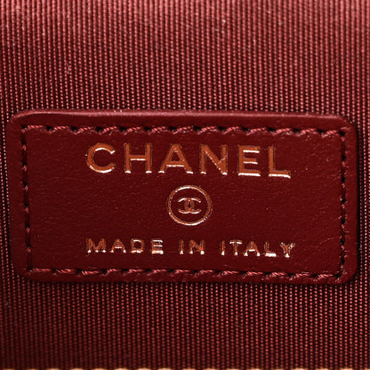 Chanel Calfskin Quilted Mini Perfect Fit Vanity Case With Chain Black 6 of 10