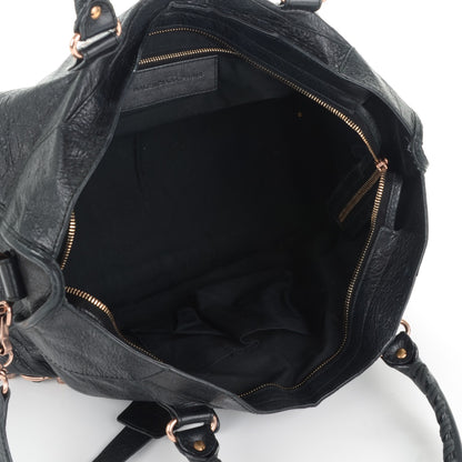 Balenciaga Agneau Giant 12 Rose Gold Hardware Part Time Black 6 of 12