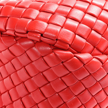 Bottega Veneta Nappa Intrecciato Mini Padded Jodie Red 9 of 10