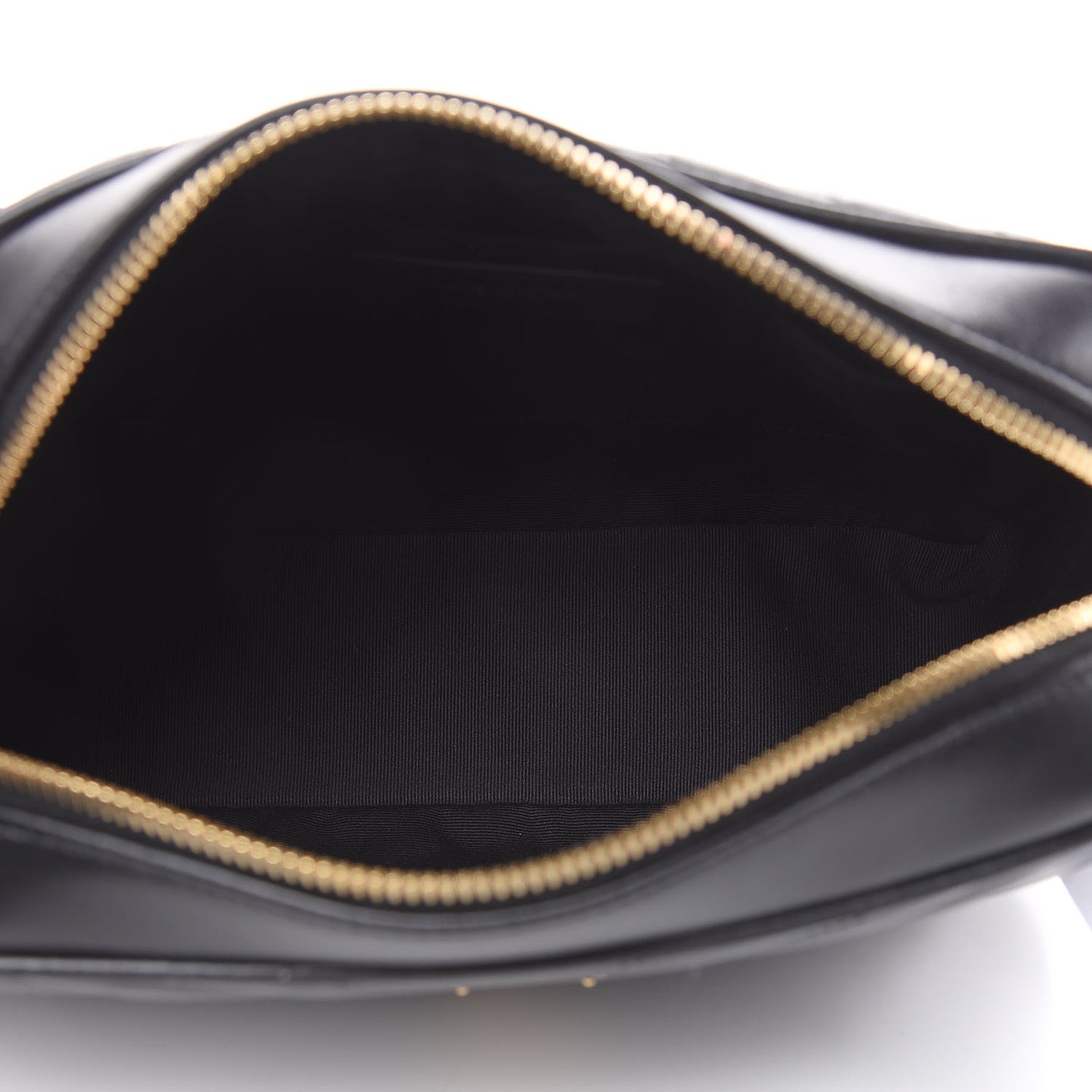 Calfskin Matelasse Monogram Lou Camera Bag Black