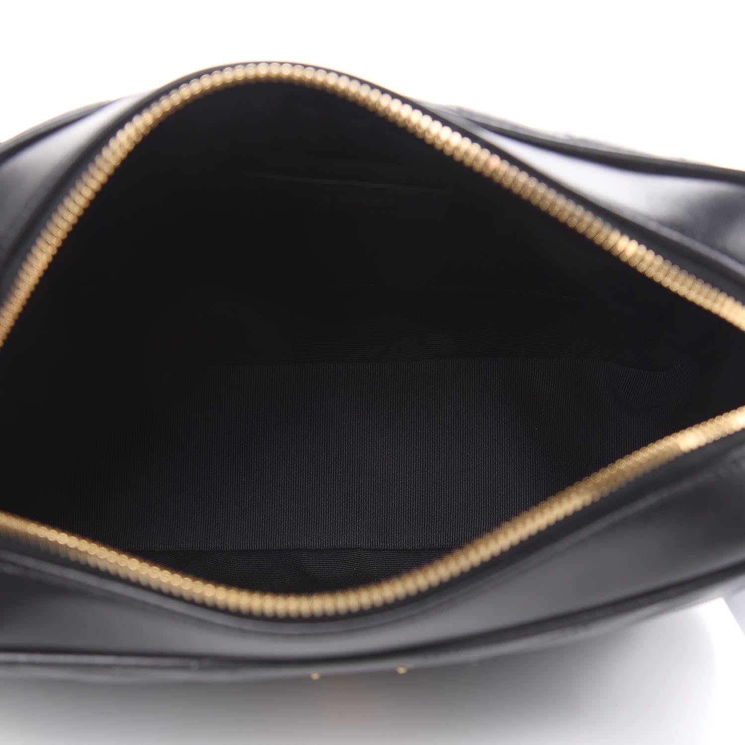 Saint Laurent Calfskin Matelasse Monogram Lou Camera Bag Black 5 of 9