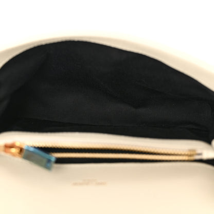 Saint Laurent Sheepskin Matelasse Chevron Monogram Medium College Bag Crema Soft 5 of 13
