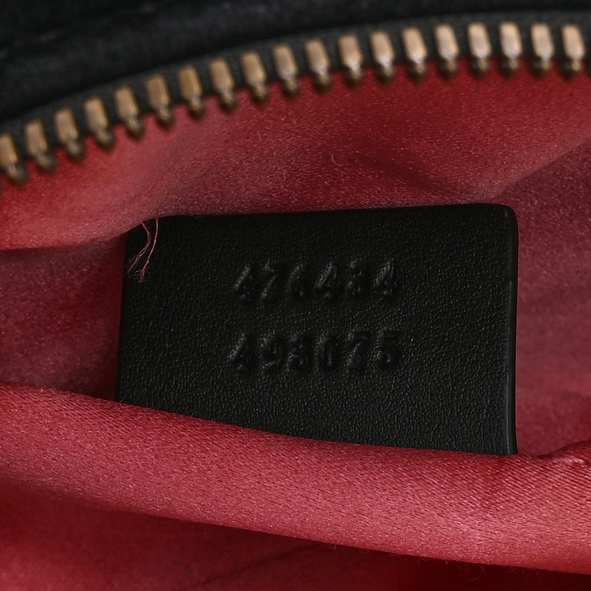 Gucci Velvet Matelasse GG Marmont Belt Bag 85 34 Black 7 of 11