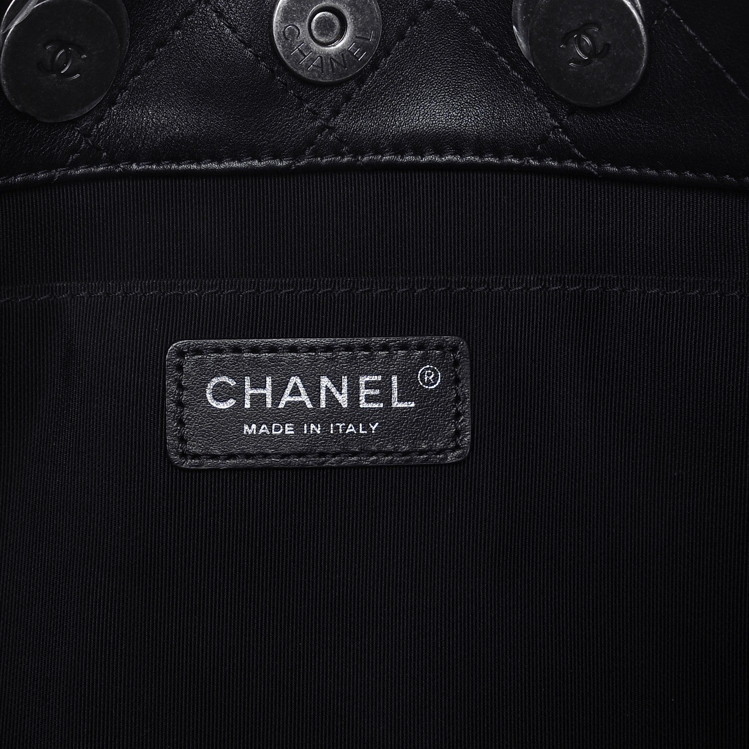 Chanel Calfskin Stitched Large Hobo Black 8 of 10