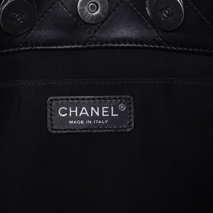 Chanel Calfskin Stitched Large Hobo Black 8 of 10