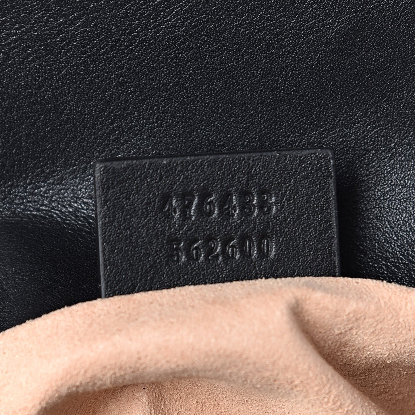 Calfskin Matelasse Super Mini GG Marmont Shoulder Bag Black