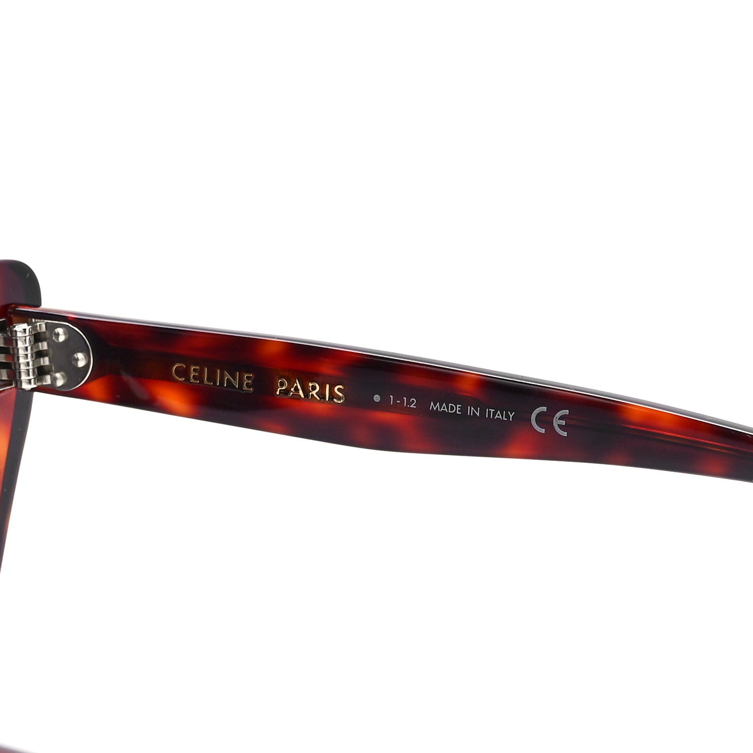 Celine Acetate Cat Eye Sunglasses CL40187I Dark Havana 6 of 7