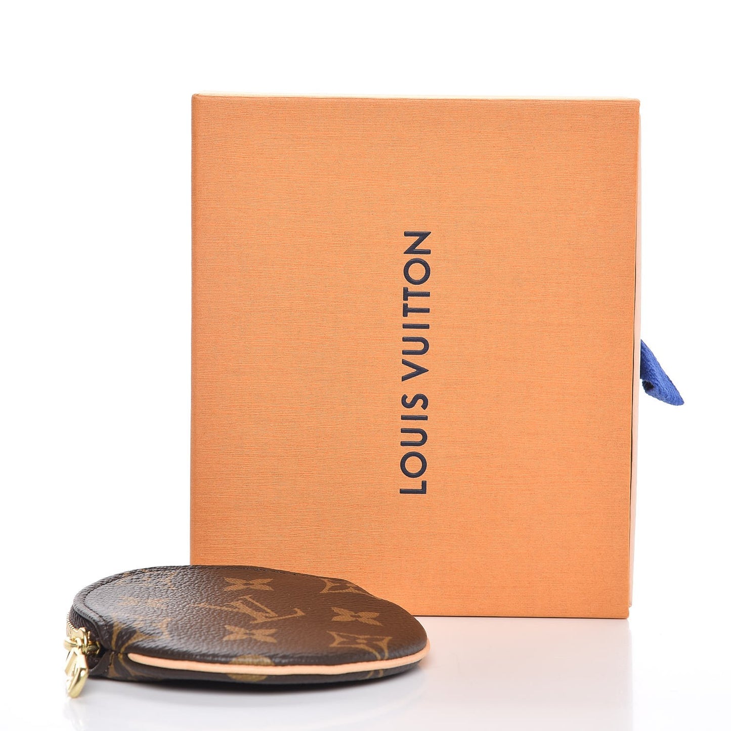 Monogram Round Coin Purse