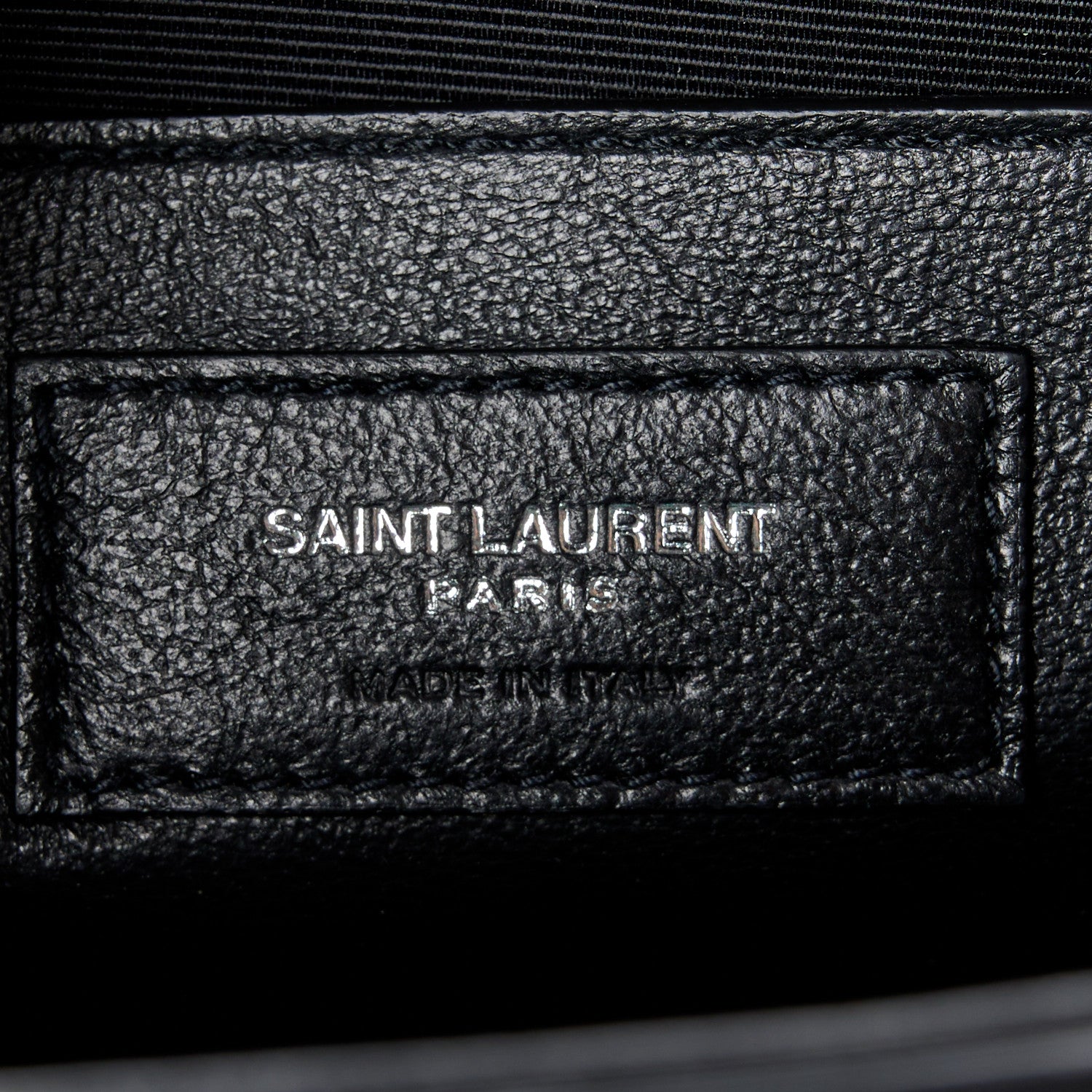Saint Laurent Suede Medium Classic Monogram Kate Tassel Satchel Black 7 of 12