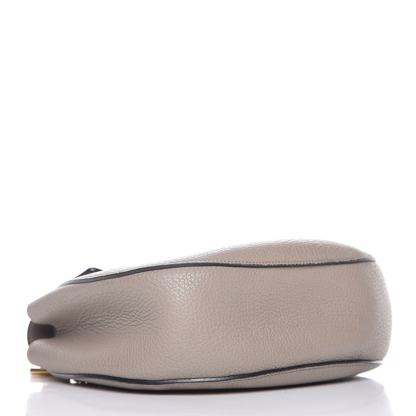 Grained Lambskin Drew Shoulder Bag Motty Grey