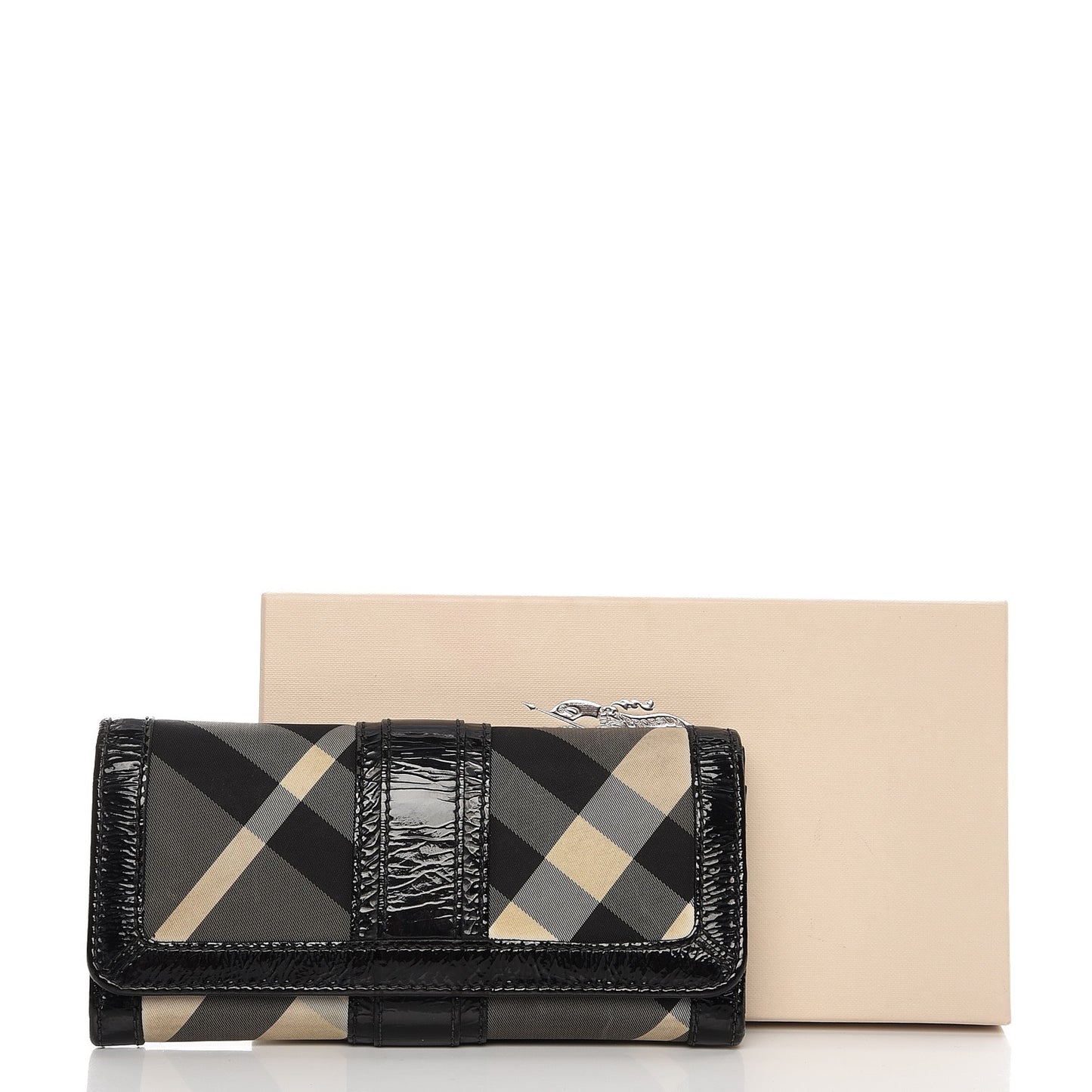 Beat Check Penrose Continental Wallet Black