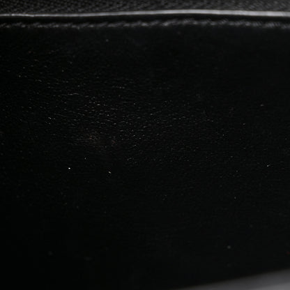Celine Shiny Calfskin Teen Triomphe Black 13 of 13