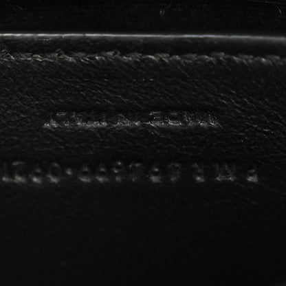 Saint Laurent Calfskin Y Quilted Monogram Small Loulou Chain Satchel Black 6 of 11
