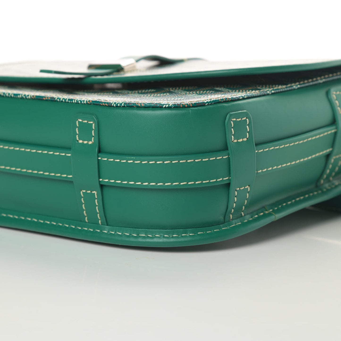 Goyardine Belvedere II PM Messenger Bag Green