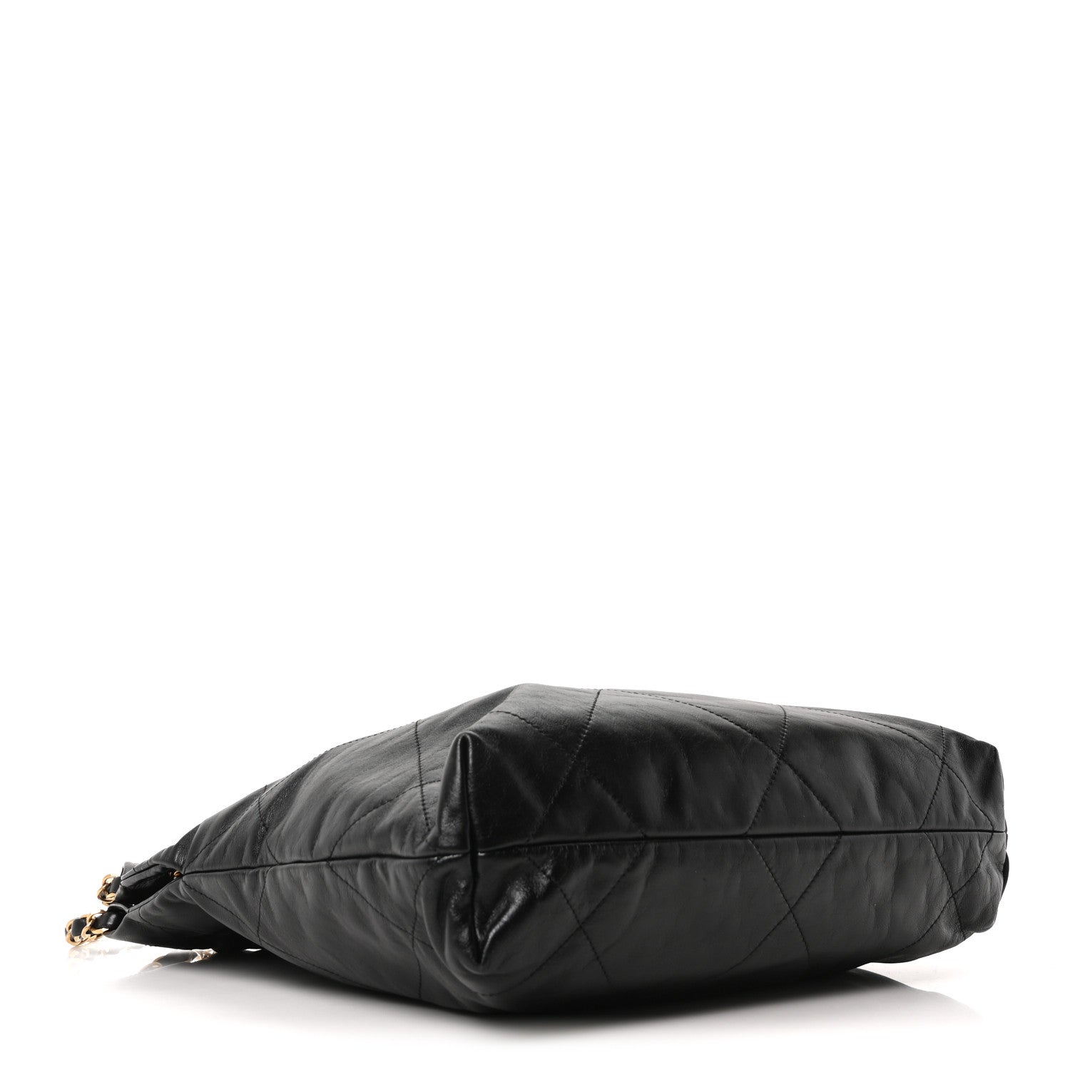 Chanel Shiny Calfskin Quilted Small Chanel 22 Black 5 of 11