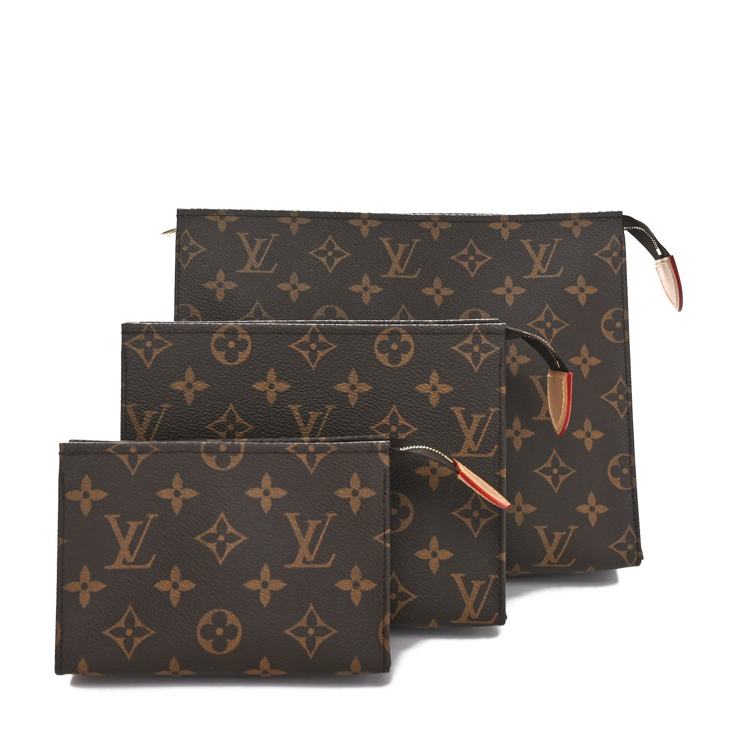 Louis Vuitton Monogram Trio Toilet Pouch Set 1 of 17
