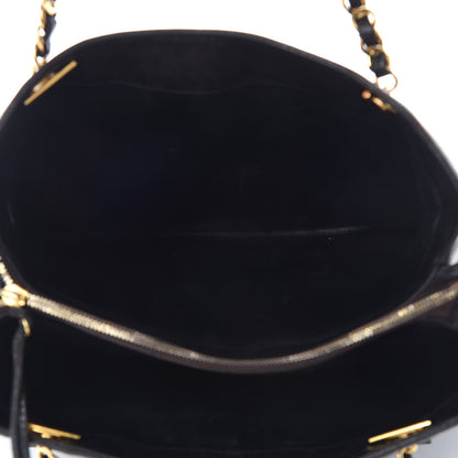 Chanel Lambskin CC Shoulder Bag Black 5 of 13
