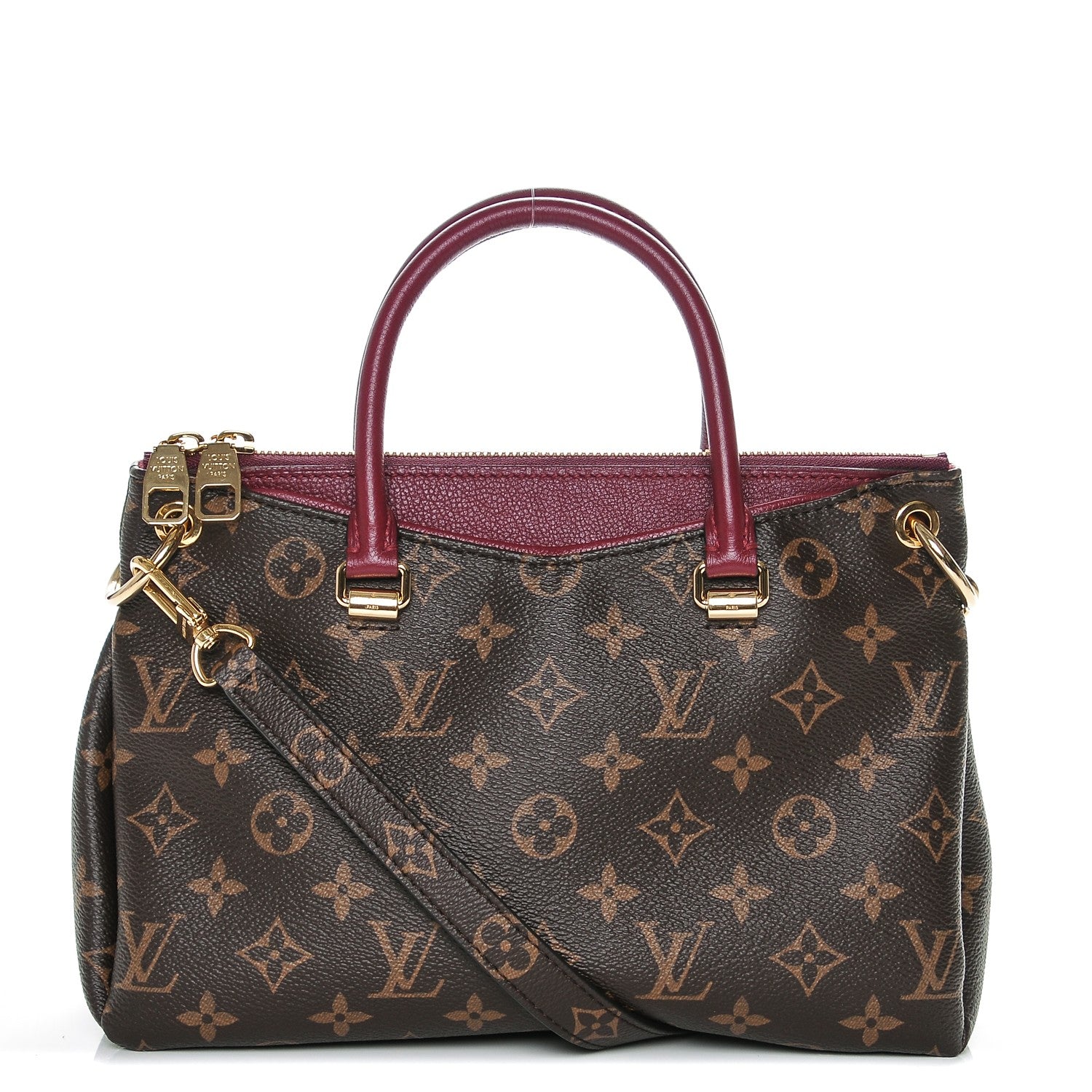 Louis Vuitton Monogram Pallas Full BB Raisin 1 of 6