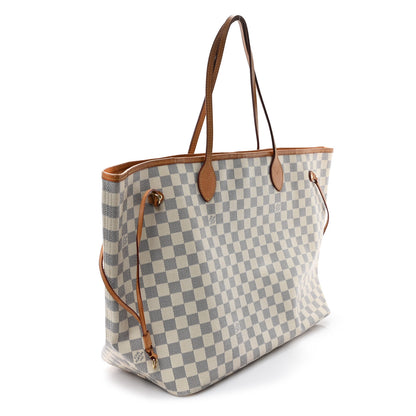 Louis Vuitton Damier Azur Neverfull GM 2 of 10