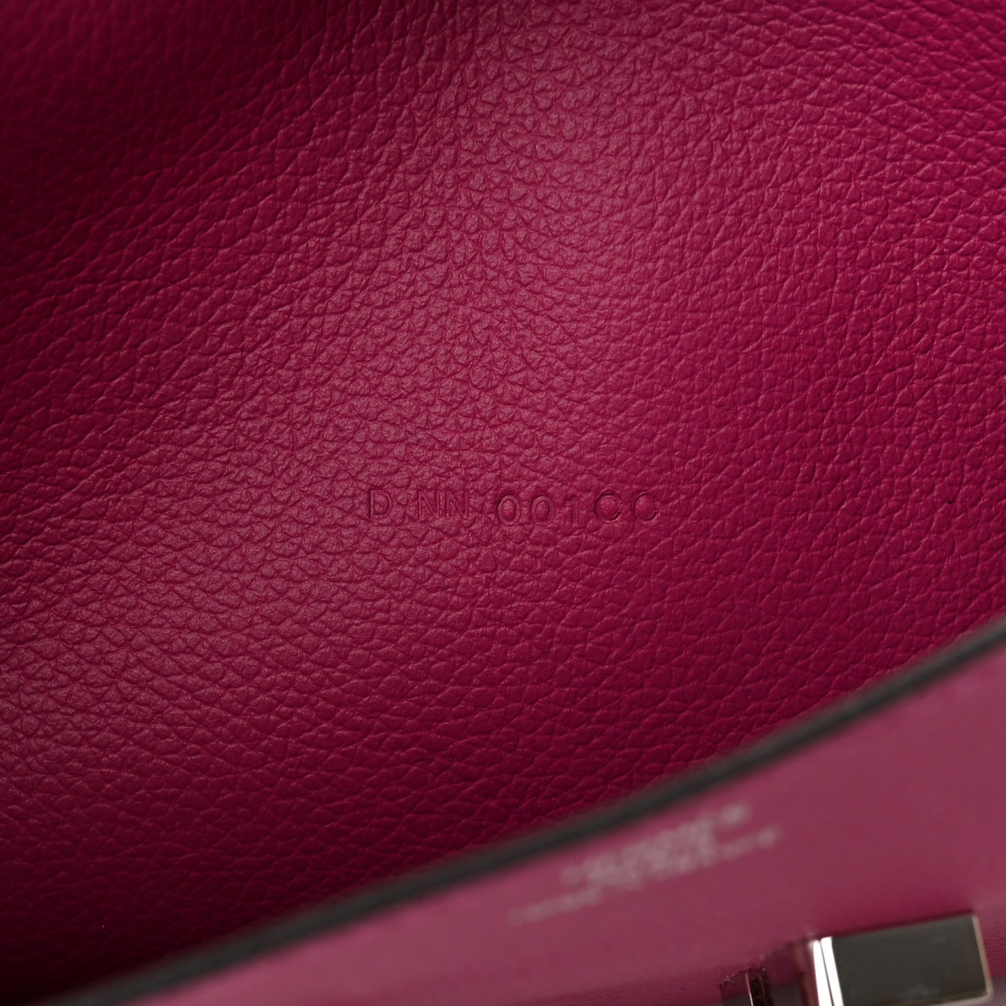 Evercolor Constance Long Wallet Rose Pourpre