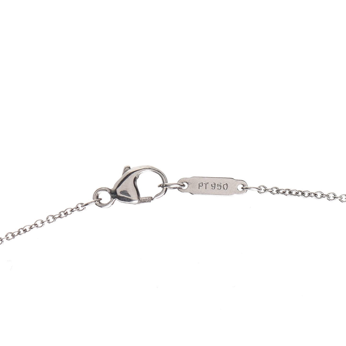 Platinum Diamond Jazz Graduated Drop Pendant Necklace