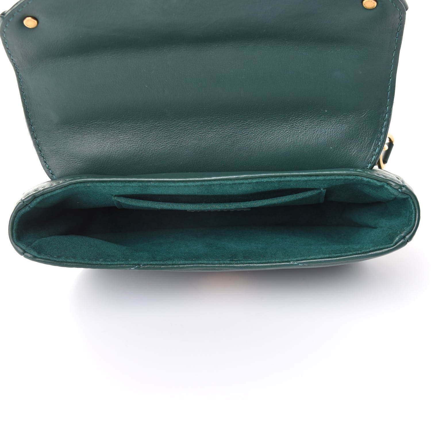 Louis Vuitton Calfskin New Wave Chain PM Emerald 6 of 11