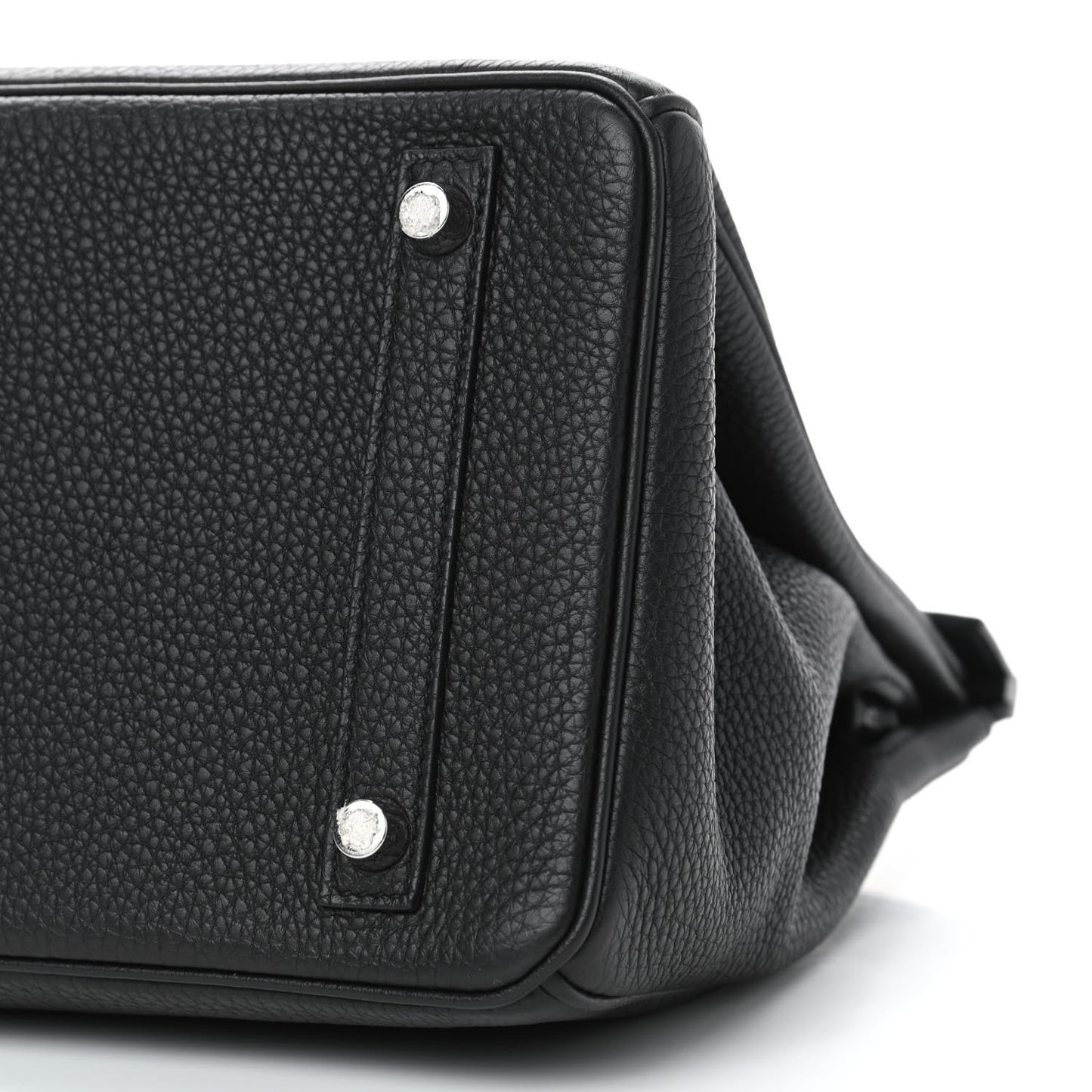 Togo Shiny Niloticus Crocodile Birkin Touch 30 Black