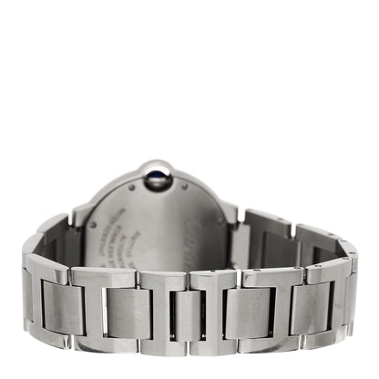 Cartier Stainless Steel 36mm Ballon Bleu De Cartier Automatic Watch 3 of 5