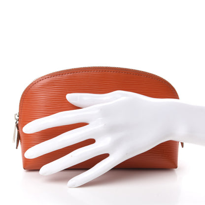 Louis Vuitton Epi Cosmetic Pouch Piment 2 of 7