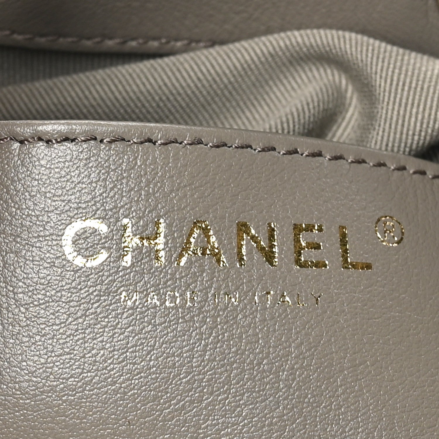 Chanel Suede Quilted Medium Chanel 25 Handbag Dark Grey 6 of 10