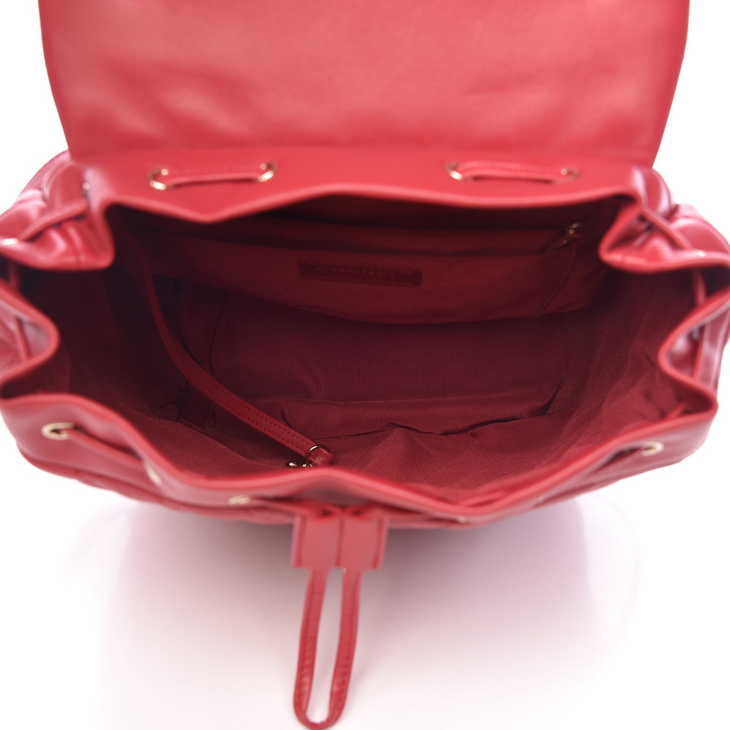 Chanel Lambskin Quilted Large Urban Spirit Backpack Red 5 of 10