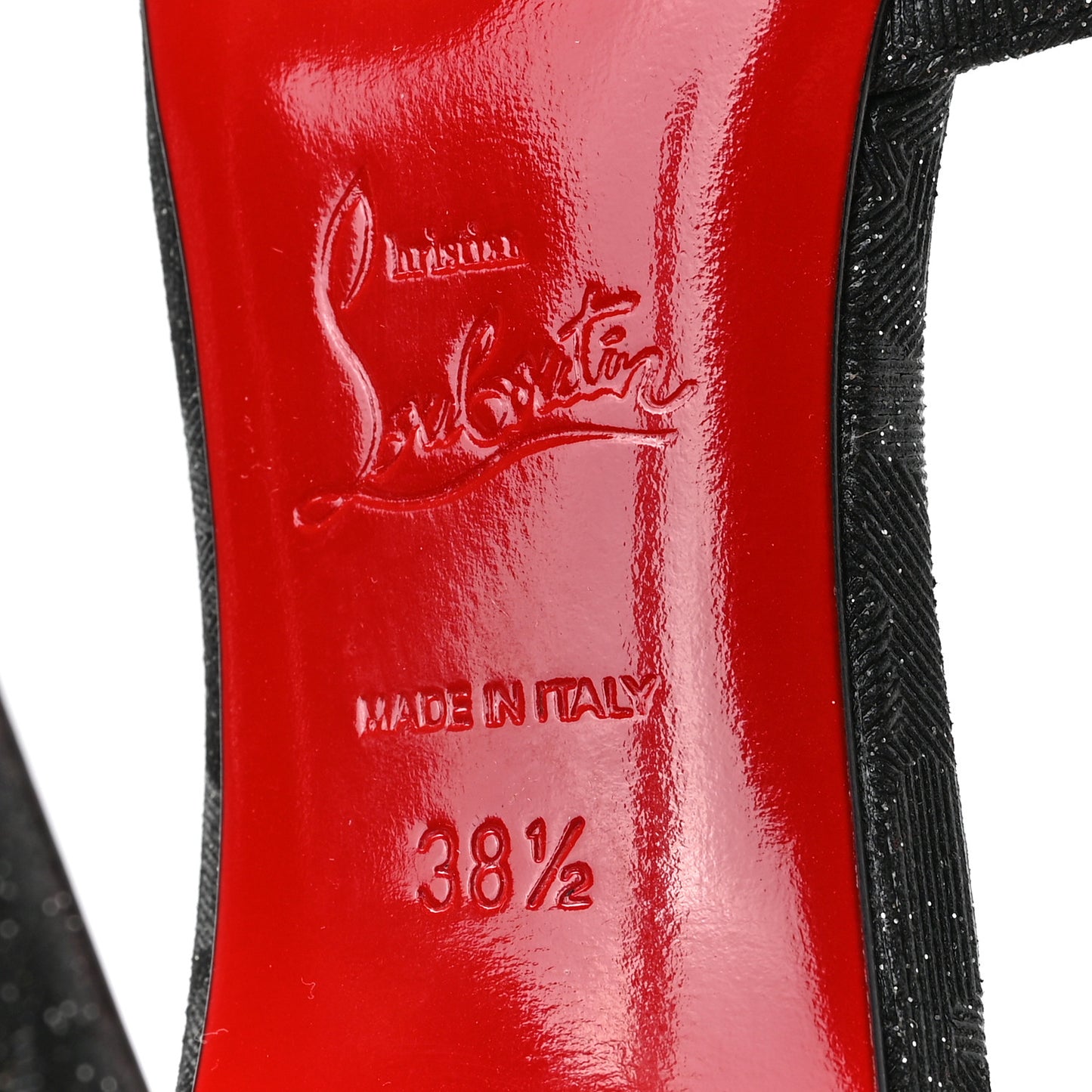 Glitter Iriza Kid Flinstar 100 Pumps 38.5 Black