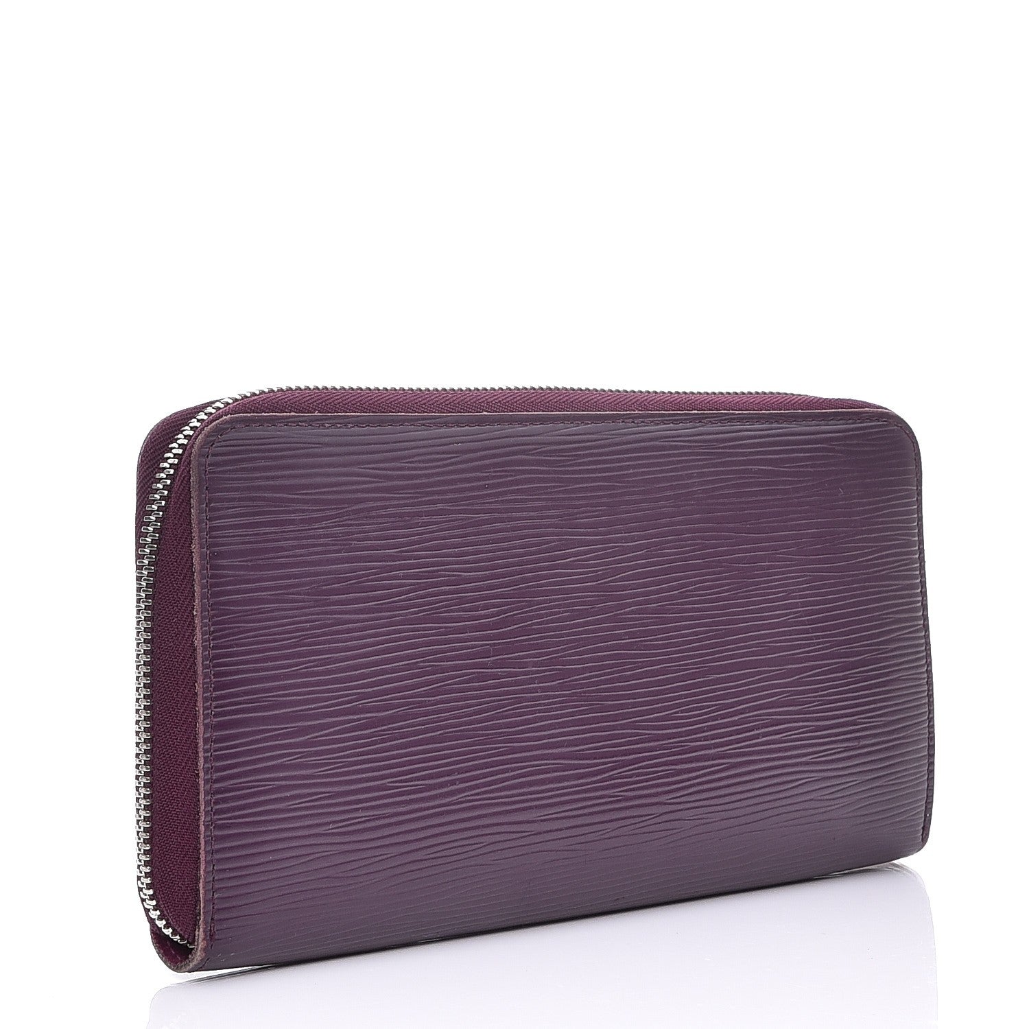 Louis Vuitton Epi Zippy Organizer Wallet Cassis 3 of 8