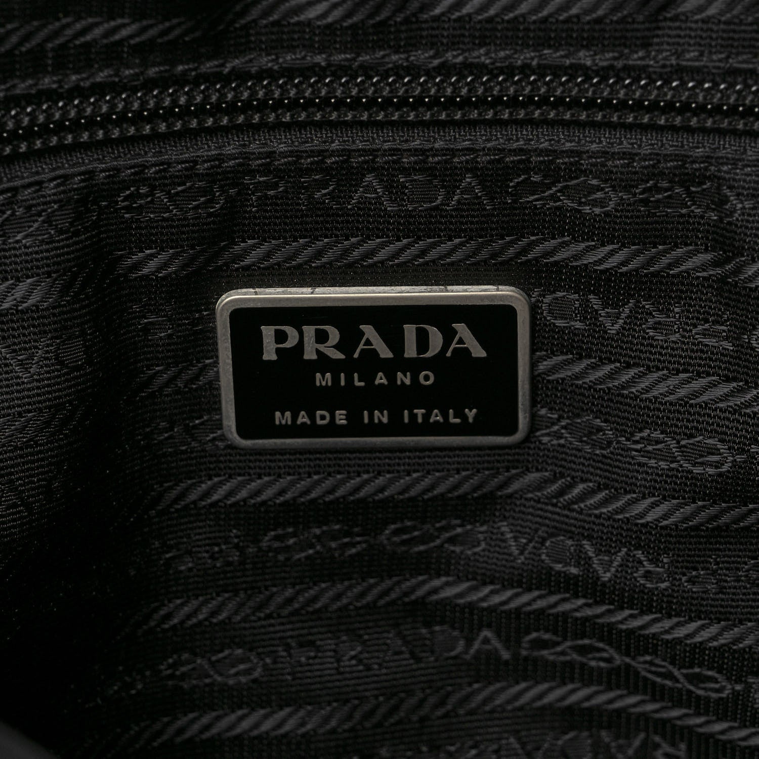 Prada Tessuto Nylon Tote Black 6 of 13