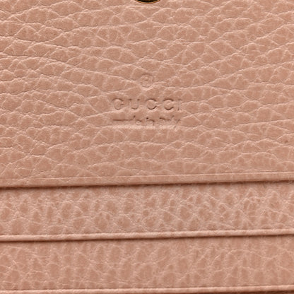 Gucci Dollar Calfskin GG Marmont Card Case Perfect Pink 6 of 7