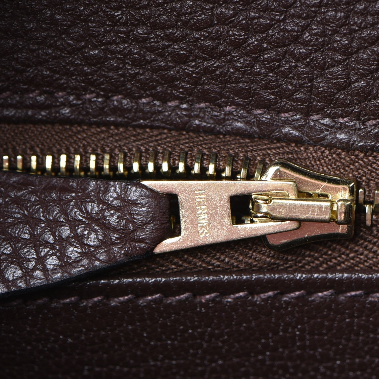 Hermes Togo Kelly Retourne 25 Chocolate 31 of 39