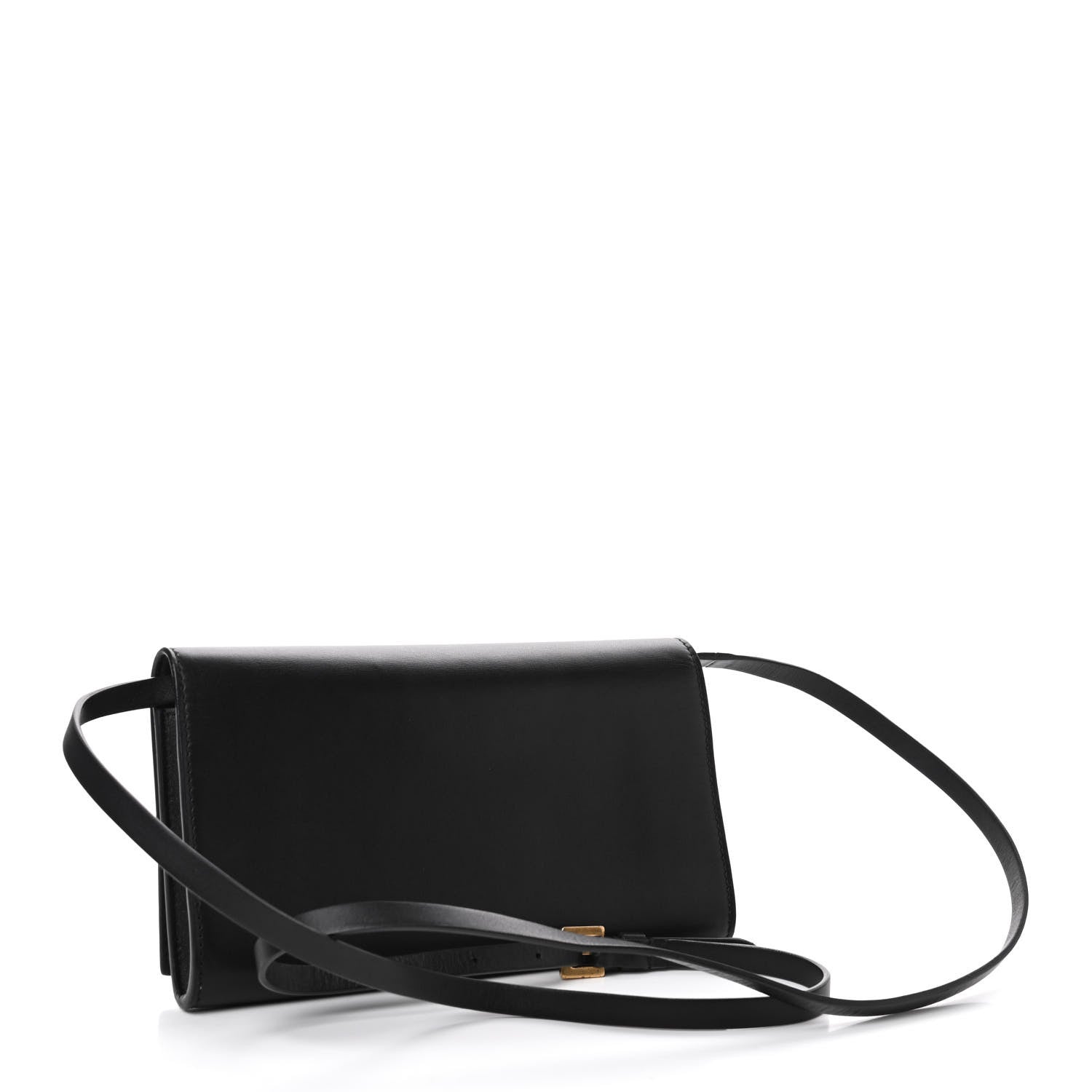 Alexander McQueen Calfskin Insignia Pouch Black 2 of 4