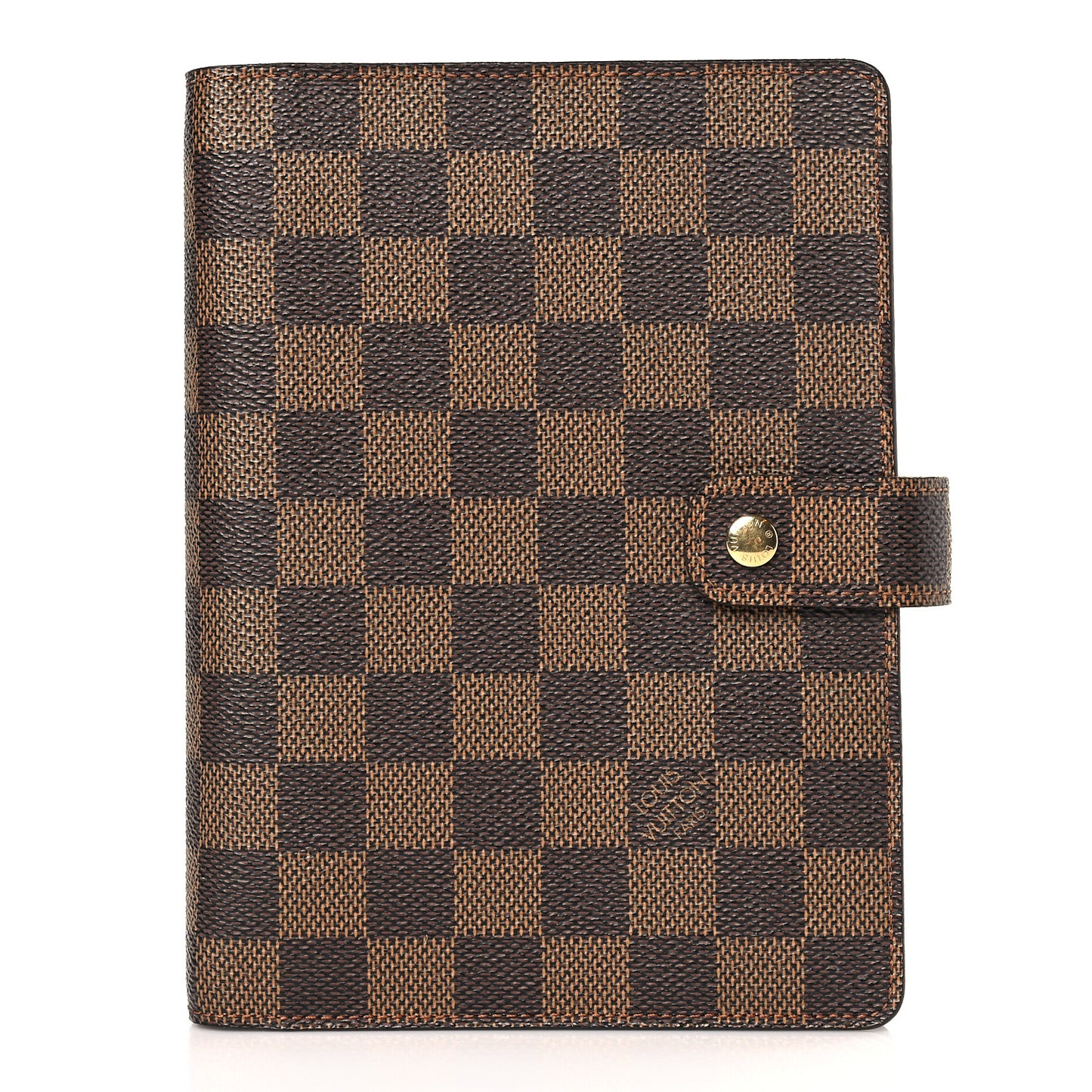 Damier Ebene Medium Ring Agenda Cover