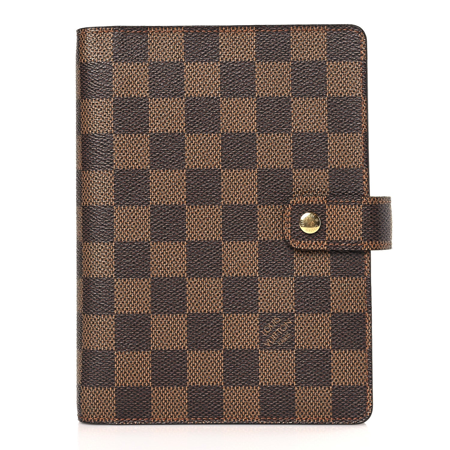 Louis Vuitton Damier Ebene Medium Ring Agenda Cover 1 of 6