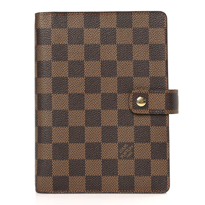 Louis Vuitton Damier Ebene Medium Ring Agenda Cover 1 of 6