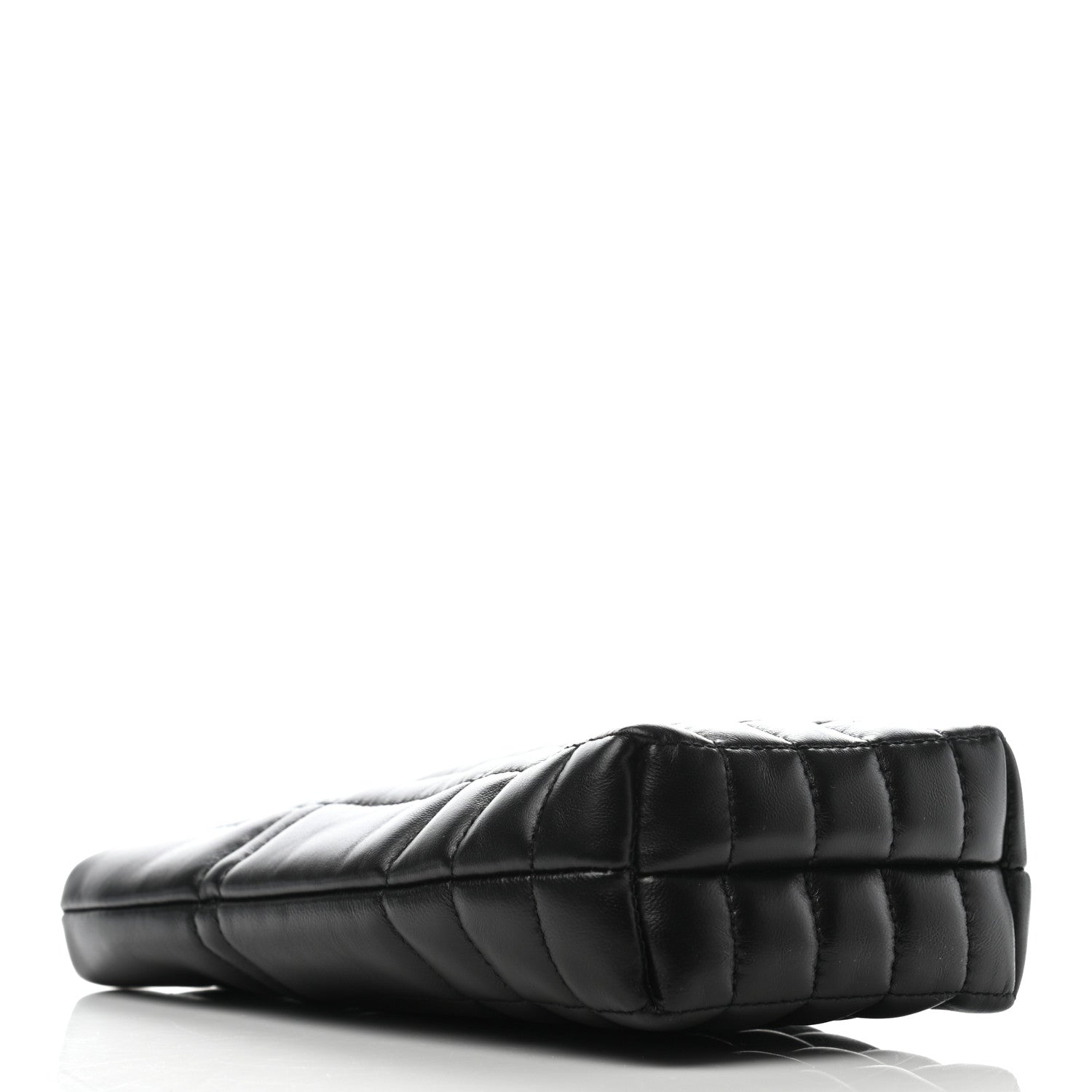 Burberry Lambskin Quilted Micro Lola Bucket Bag Black 4 of 7