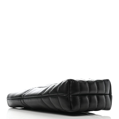 Burberry Lambskin Quilted Micro Lola Bucket Bag Black 4 of 7