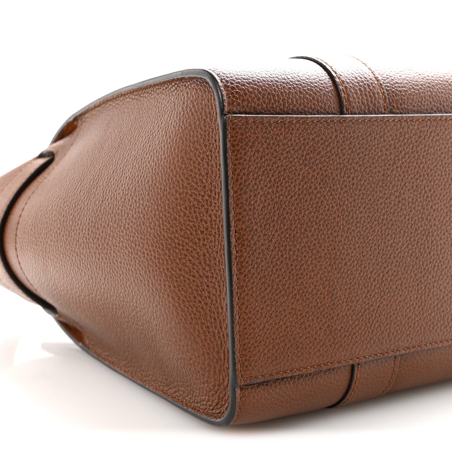 Mulberry Grain Vegetable Tanned Calfskin Small Zipped Bayswater