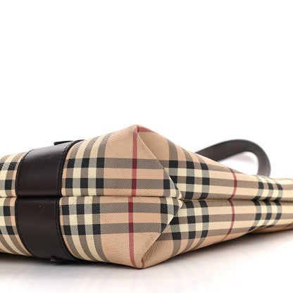 Burberry Haymarket Check Tote Chocolate 11 of 12