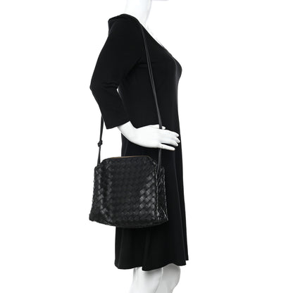 Bottega Veneta Nappa Intrecciato Medium Loop Camera Bag Black 2 of 9